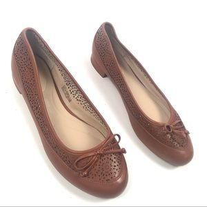 Rockport 9.5W Atarah Laser Ballet Flats Bow A10277